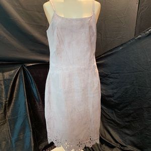 Styleworks pink leather dress/Newport News sz 12